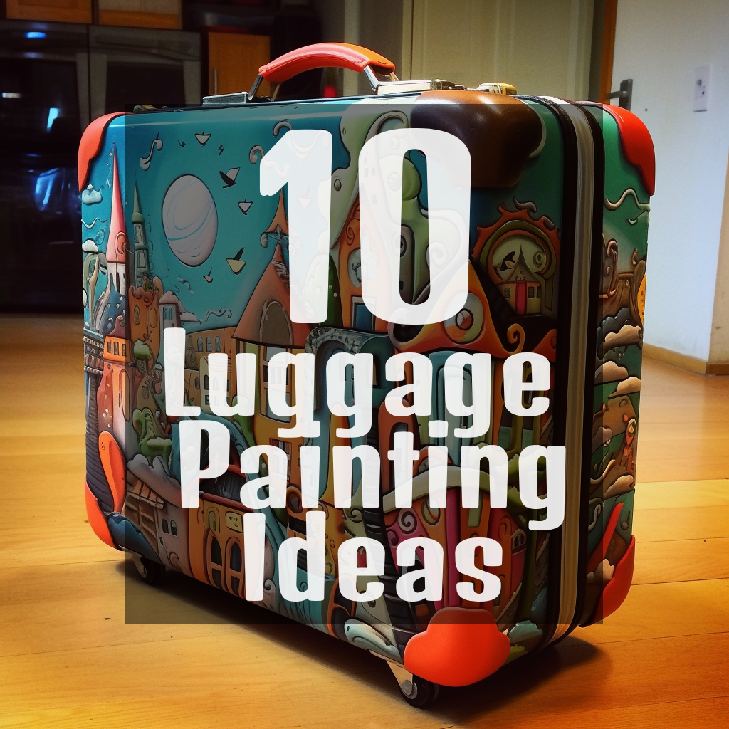 10 Luggage Painting Ideas